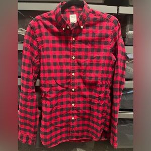 Men’s buffalo plaid flannel shirt
